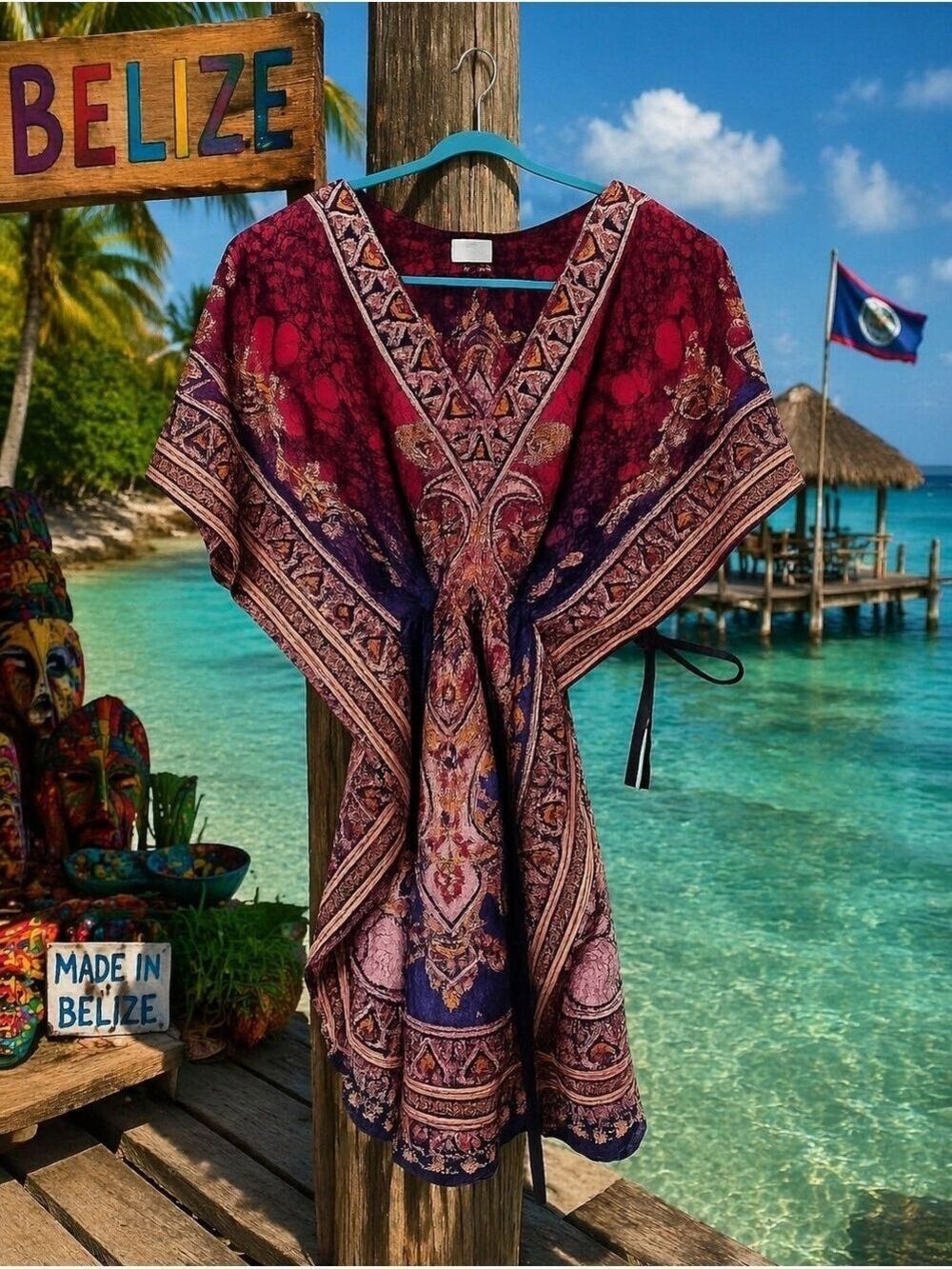 Boho Inspired Multicolored Top